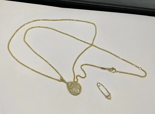  Serpent Boheme Pendant 18K Gold Motif Pendant Set With Pave Diamonds