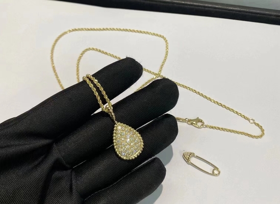  Serpent Boheme Pendant 18K Gold Motif Pendant Set With Pave Diamonds