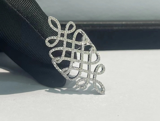 luxury 18k Gold Diamond Jewelry vVS diamond Bulgari Bracelet for Party Gift