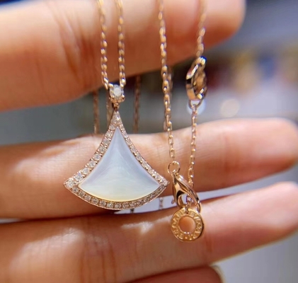 Women'S Bvlgari Divas Dream Necklace Luxury 18k Gold Diamond Necklace