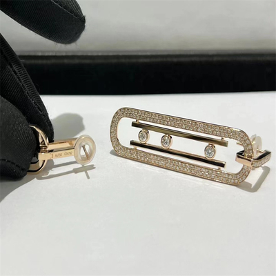 wholesale designer brands 18k gold jewelry factor 18 karat gold diamond earrings for women
