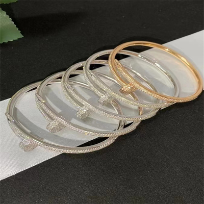 Jewelry Luxury Brand Just A Nail Bracelet Rose Gold Ref N6702117 Real Diamond