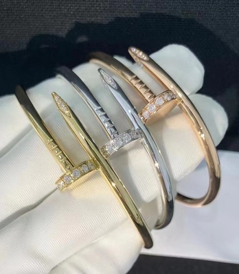 Luxury Custom 18K Gold Diamond Bracelet Original Quality 1pcs MOQ