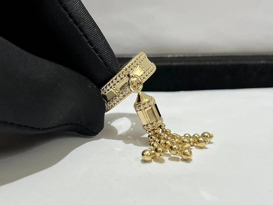 Boucheron Eternity 18K Gold Diamond Ring Jewelry Manufacturer