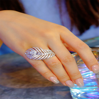 Exquisite Women'S Custom 18K Gold Diamond Ring By  Eternity Band