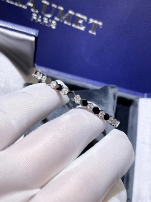 High-Polished 18K Gold Diamond Bracelet - Quality Custom Jewelry