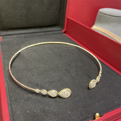 Yellow Gold Classic Diamond Jewelry Custom Size Gift Box Packaging OEM ODM