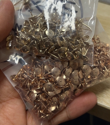 OEM 18k Solid Gold Jewelry China Factory Custom Brand Jewelry Mountings And Settings
