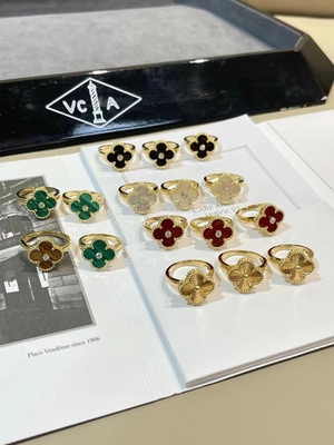 Vintage Four Leaf Clover Jewelry Customized Van Cleef Luxury Diamond Jewelry