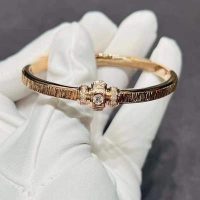 18K Gold Diamond Bracelet Real 18K Solid Gold Diamond Jewelry Factory