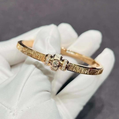 18K Gold Diamond Bracelet Real 18K Solid Gold Diamond Jewelry Factory