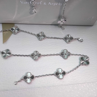 18k Gold Chain Custom Brand Jewelry Vintage  necklace, 10 motifs  For Women