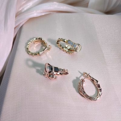 High Jewelry BVL Earrings Diamond Gemstone with VVS Diamond Clarity and Medium Size