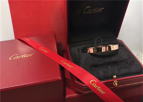 Real Au750 Gold Brand Bracelet Love Unisex 0.42 Carat Iconic Screw best jewelry manufacturer in china