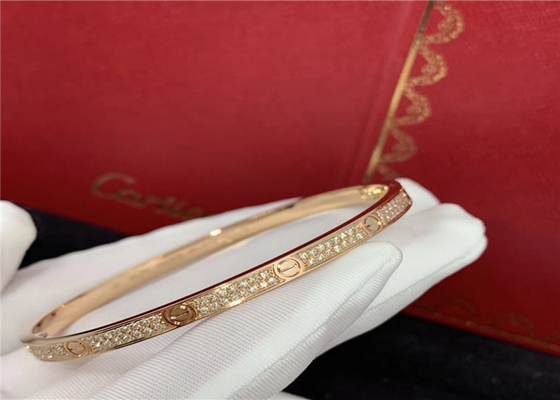 Pave Diamonds N6710717 0.95ct 18k Pink Gold Bracelet Cartier cartier jewelry near me