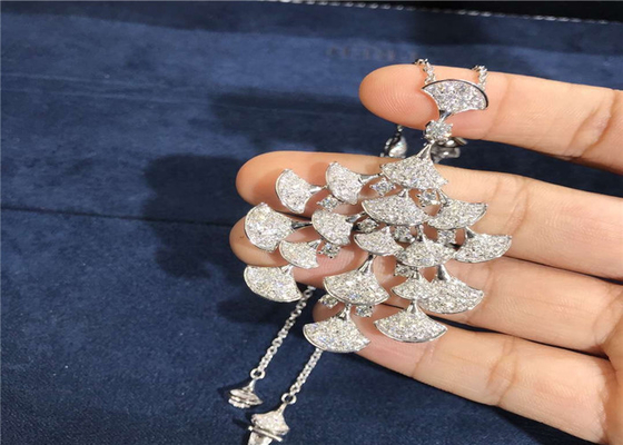 Bulgari Divas Dream 4.1ct 31.5g 18K Gold Diamond Necklace fashion jewelry boutique