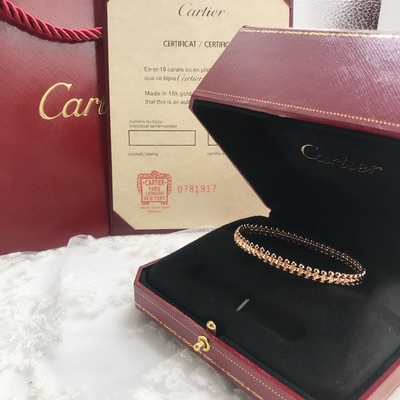 8mm Width B6065217 Clash De Cartier Bracelet 18K Pink Gold