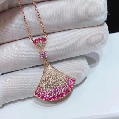 Diamonds Talks To The Z Era 18 Gold  Jewelry Necklace