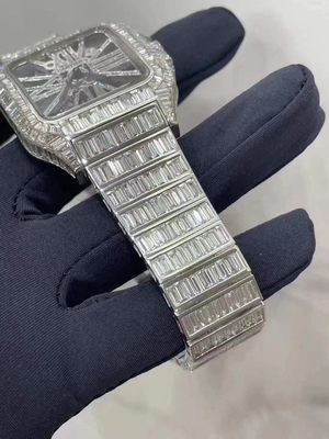 Custom Moissanite Watches Custom ice cube watch Chinese ice cube watch manufacturer