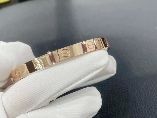 Brand Love Bracelet 4 Diamonds In 18K Yellow Gold Jewelry Factory