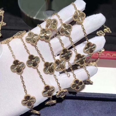 PURE 18K GOLD VCA Hk Setting Meaning Hk Setting gold 18k jewelry