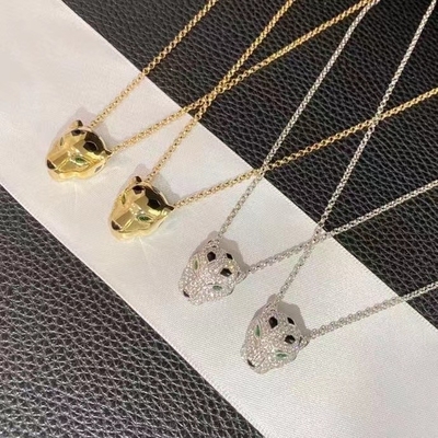 Unisex Birthstone Brand 18k Gold Necklace GH Color VS SI Clarity For Engagement