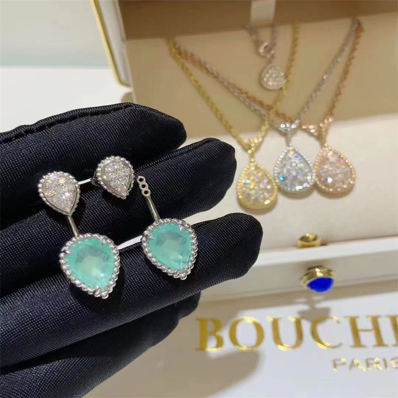 Luxury HK Setting Jewelry High End Custom Diamond Boucheron Jewelry