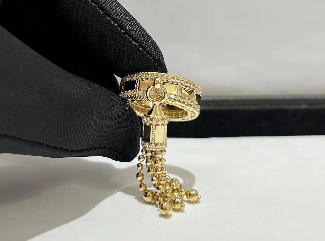  Eternity 18K Gold Diamond Ring Jewelry Manufacturer