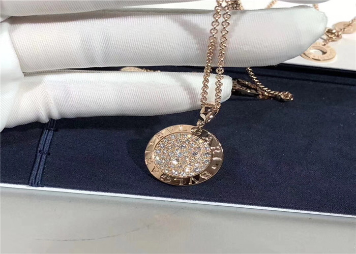 Luxury 18K Gold Diamond Necklace , Personalized High End Fashion Jewelry