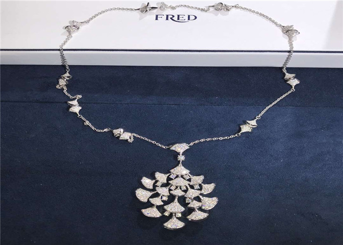  Divas Dream 4.1ct 31.5g 18K Gold Diamond Necklace fashion jewelry boutique