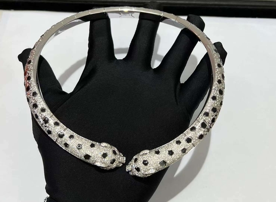 Custom Necklace Diamond luxury brand Brand Jewelry Tiger Necklace jewelry manufacturer